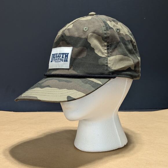 Duluth Trading Co Dry on the Fly Dad Cap Baseball Hat Camo Camouflage Gorpcore - Picture 2 of 6